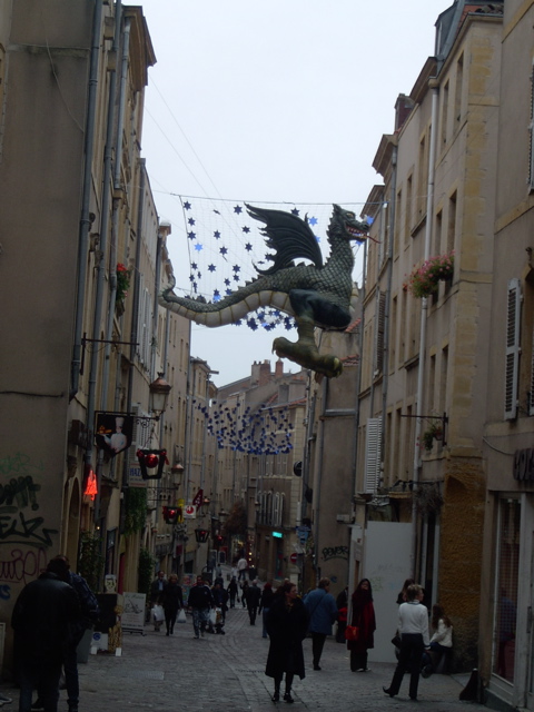 Une rue de Metz